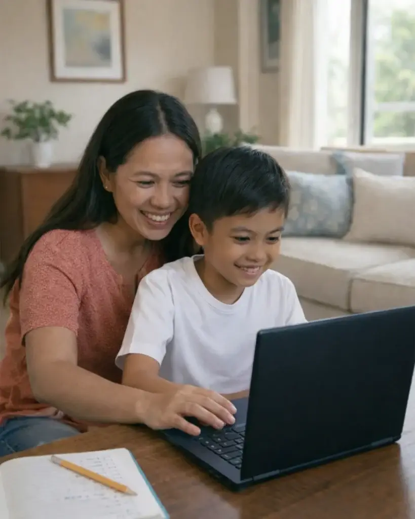 parent teaching news writing